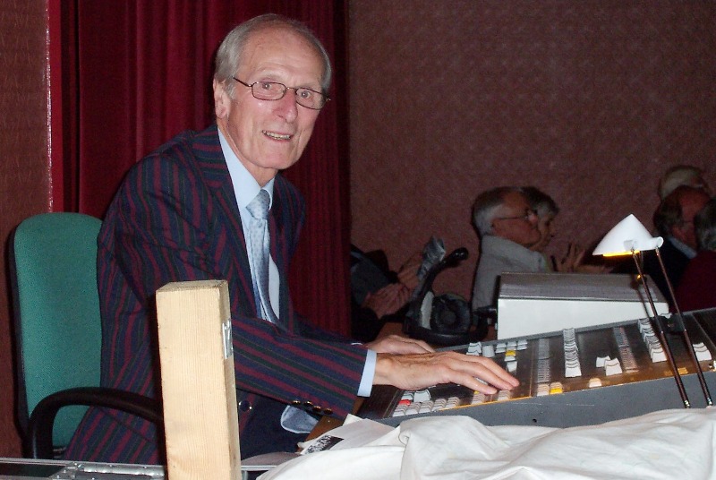 Frank Renton conducts the Hepworth Band Rotary Club of Aireborough
